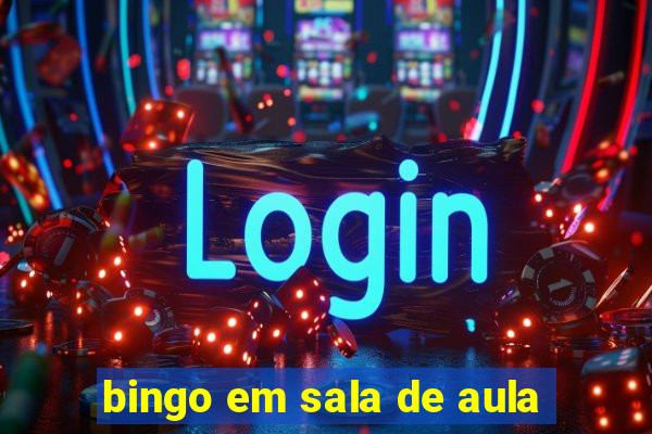 bingo em sala de aula